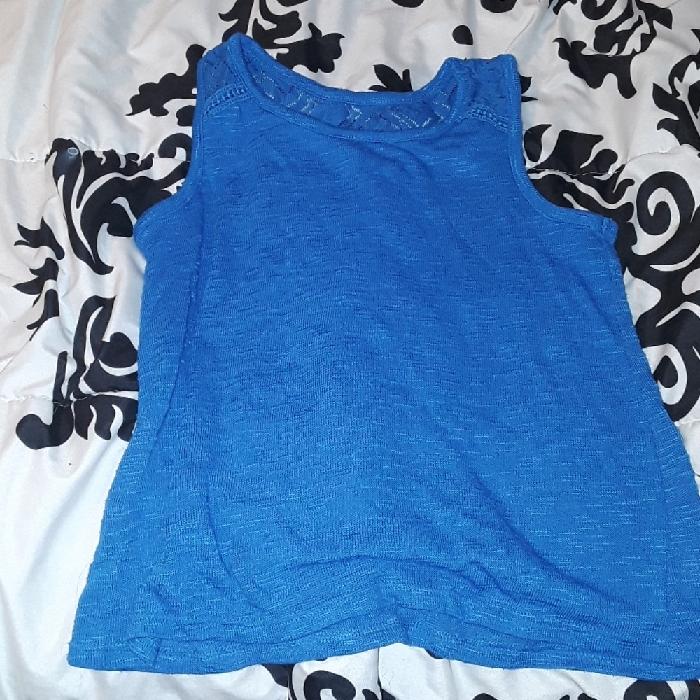 Blue tank top